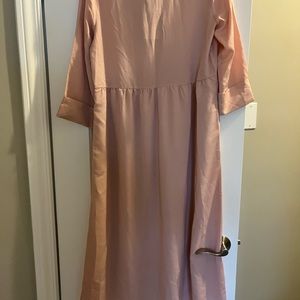 Tuckernuck Pink MIDI Silk Dress